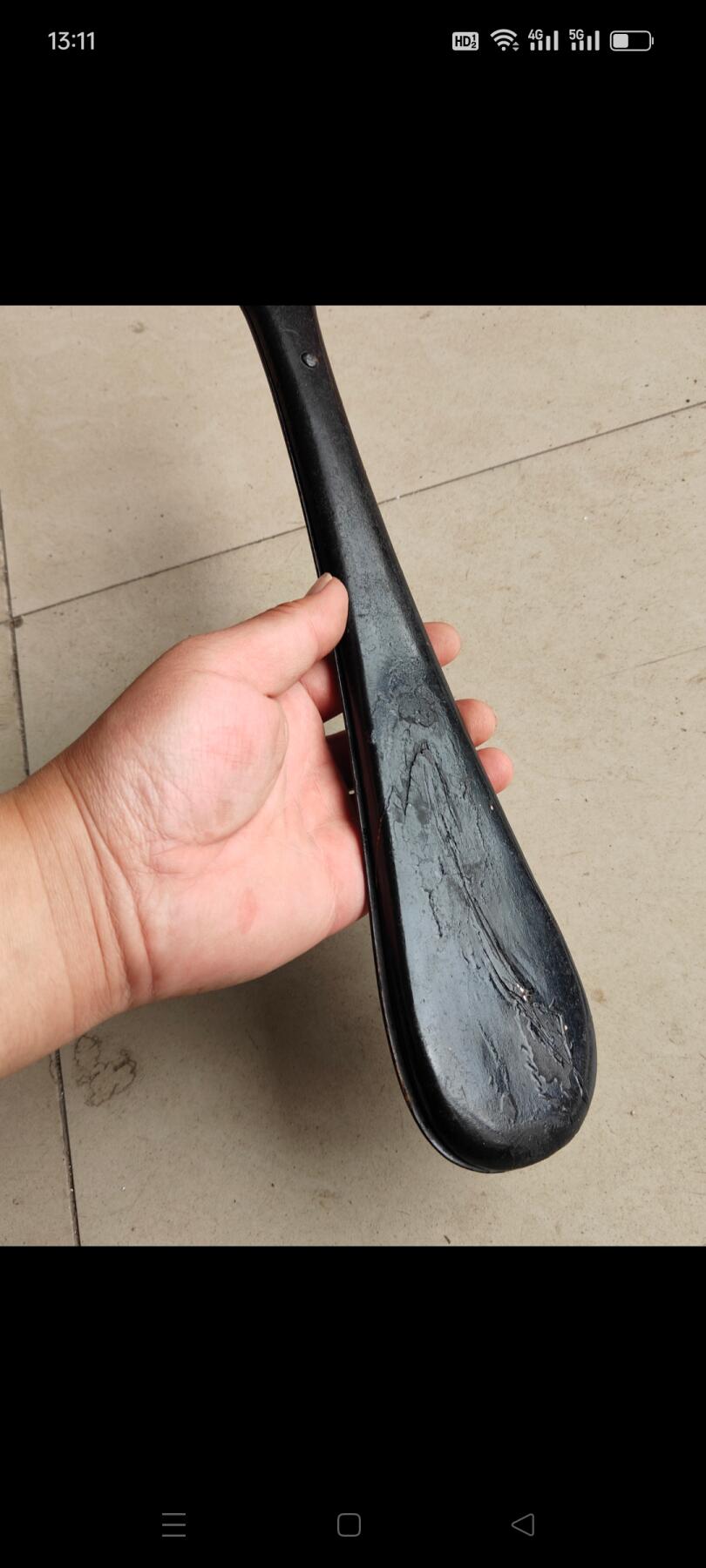 民国时期戥子称一套，象骨称杆，铜秤砣带款，称盒底部有裂