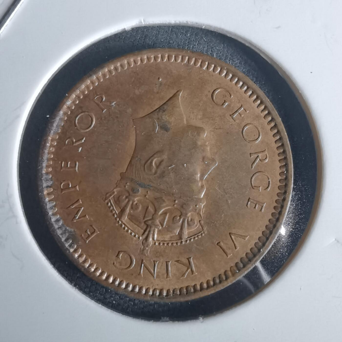 沼泽如烟--第977场 英属印度1940年½派斯