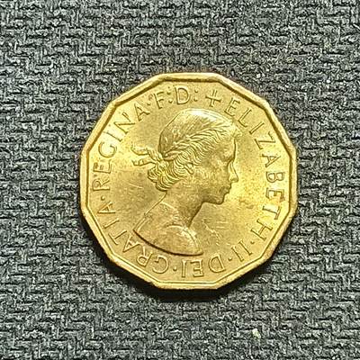 新2026B第六组世界各国精品钱币奖章纪念章花钱401-830 - 750英国3便士