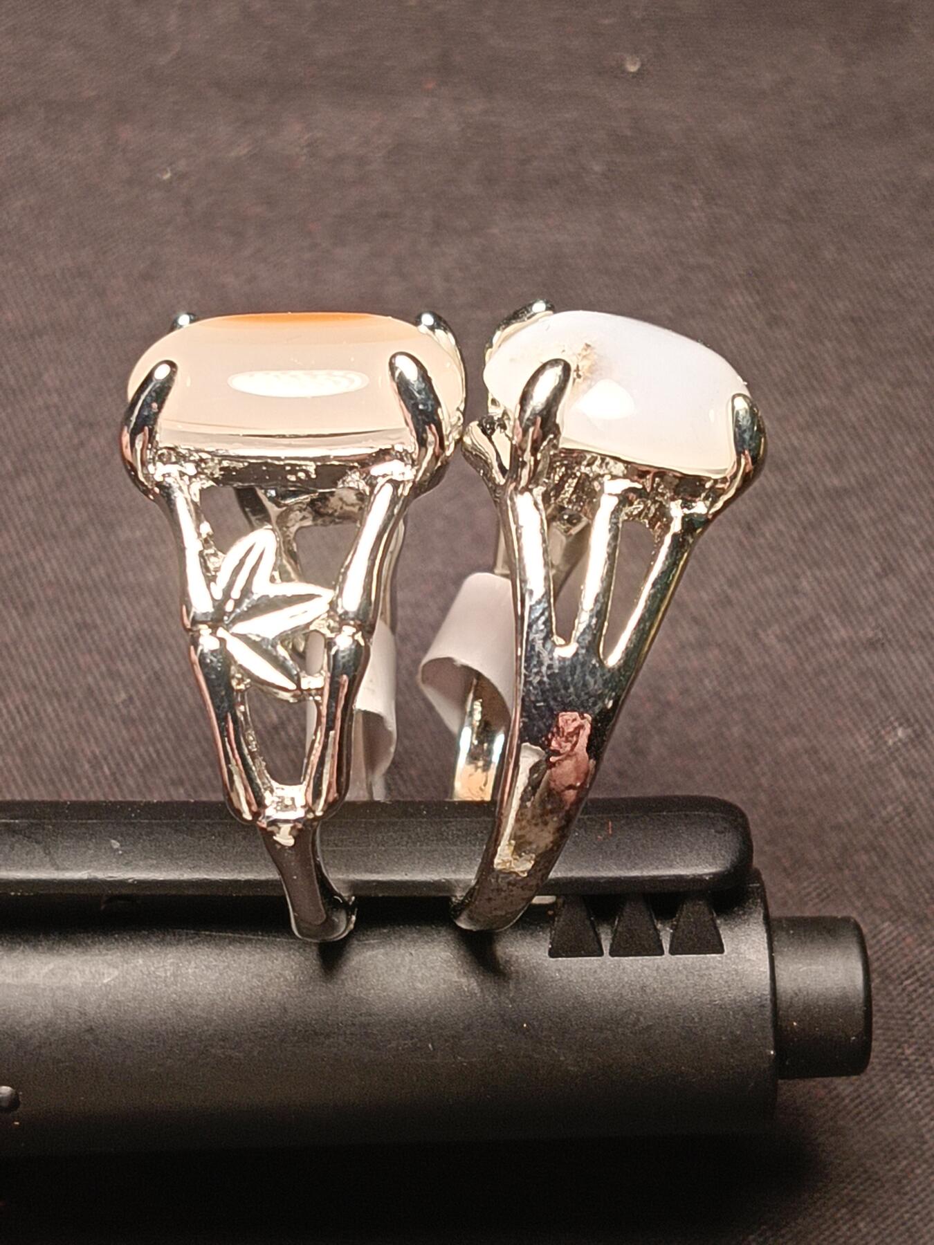 112期新疆红钱粟特钱币丝路钱币专场 A10回流戒指