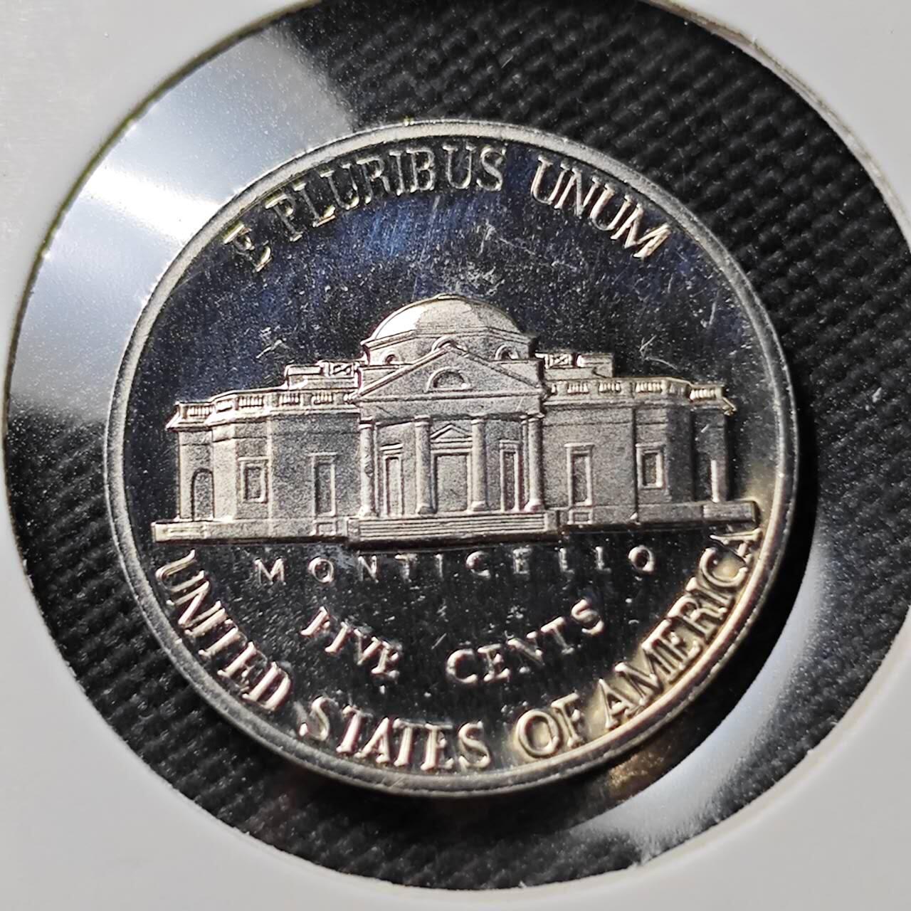 KK钱币收藏小铺  第390期  2月预留时间 周末发货  1987美国5分精制币