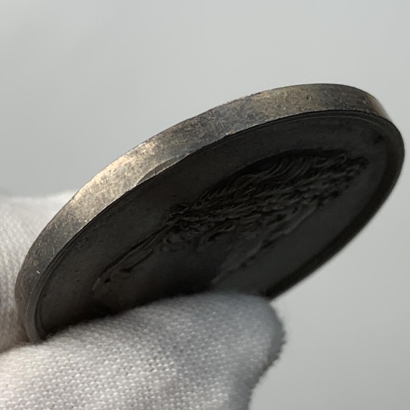 掌中浮雕-藏着的欧洲第051场 法国商业保险经纪人银章，34.58mm，17.96g