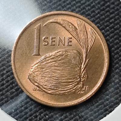 KK钱币收藏小铺  第390期  2月预留时间 周末发货 -  1974萨摩亚1分铜币 好品