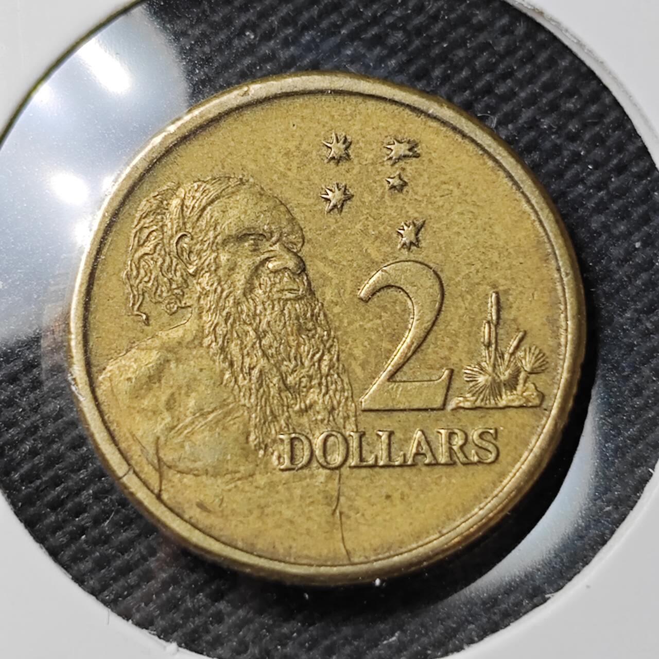 KK钱币收藏小铺  第389期  2月预留时间 周末发货  澳大利亚2元