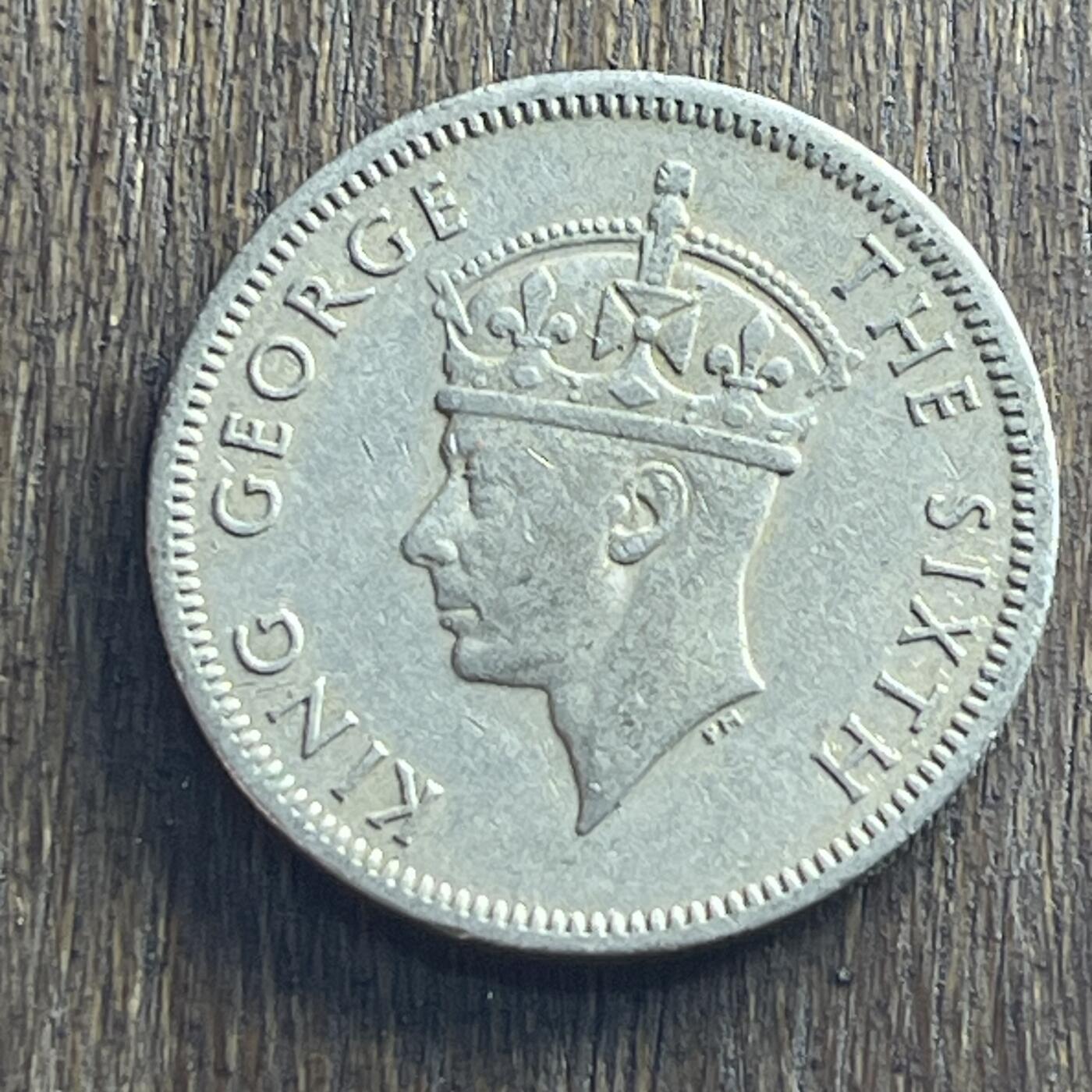 【本场4.12号发货】★第145加场★精品硬币 套币专场 不寄存，200包邮。不满200元，支付5元运费。《接受代拍 代送NGC评级》 18【无寄存】1949 南罗得西亚 乔六 1先令 镍币