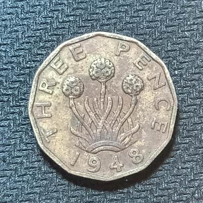 新2026B第六组世界各国精品钱币奖章纪念章花钱401-830 - 713英国3便士