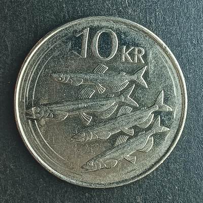 逸泉钱币2026第十五场世界钱币纪念币纸钞A883-1213A - 1134 冰岛10克郎多春鱼