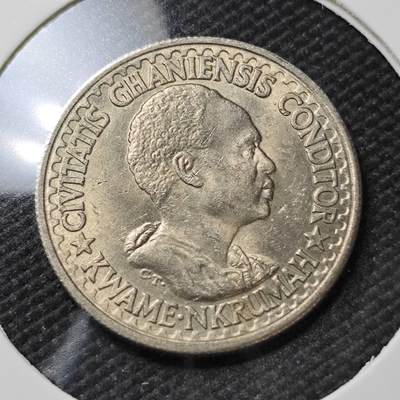 KK钱币收藏小铺  第390期  2月预留时间 周末发货 -  1965加纳10比塞瓦