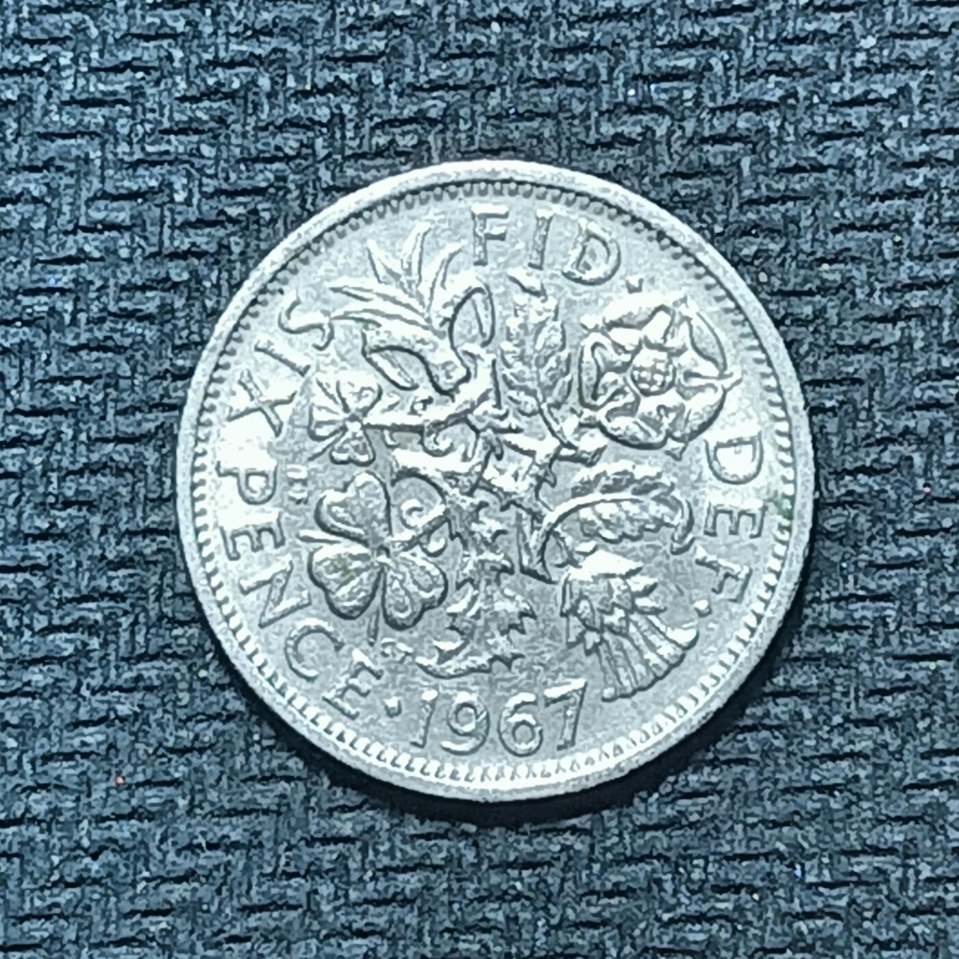 新2026B第六组世界各国精品钱币奖章纪念章花钱401-830 771英国6便士