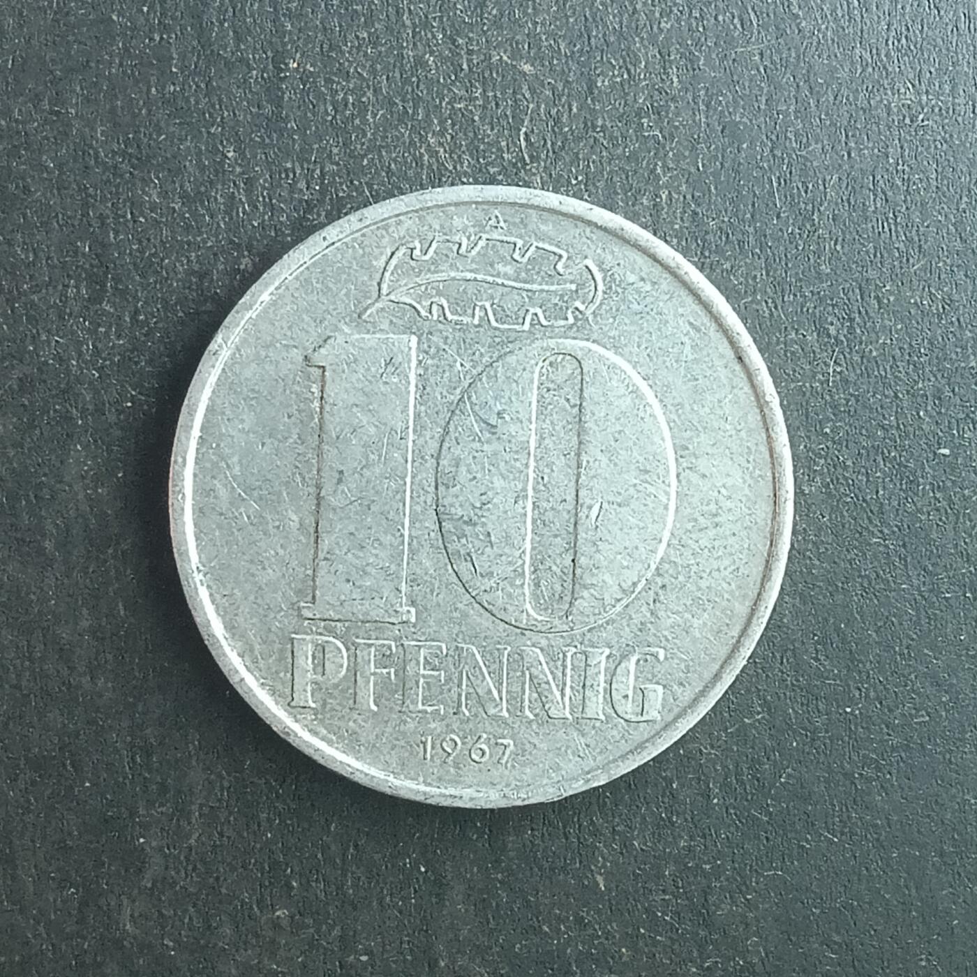 逸泉钱币2026第十五场世界钱币纪念币纸钞A883-1213A 1103东德民主德国10芬尼