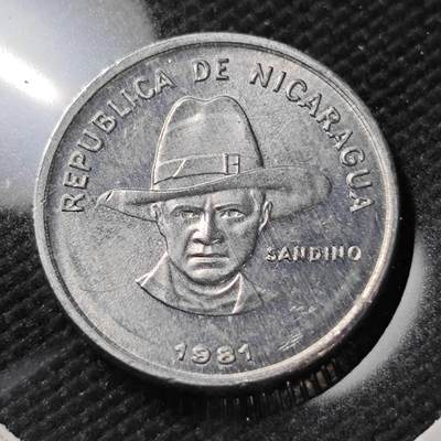 KK钱币收藏小铺  第390期  2月预留时间 周末发货 -  1981尼加拉瓜5分