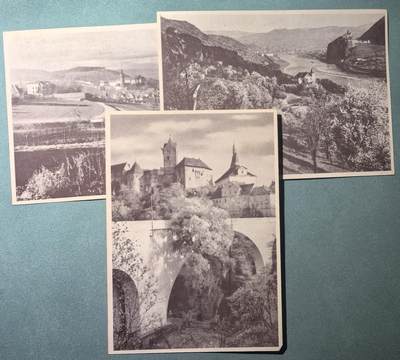 盛世勋华——号角文化勋章邮票专场拍卖第302期 - 德国（1939）1940年代宣传卡片 3张 苏台德地区风光