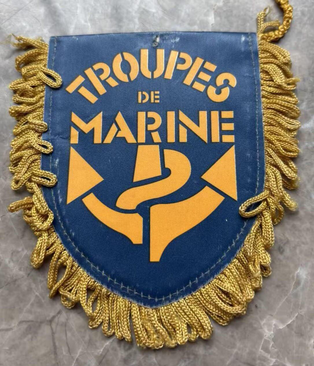 盛世勋华——号角文化勋章邮票专场拍卖第302期 法国海军步兵坦克团锦旗