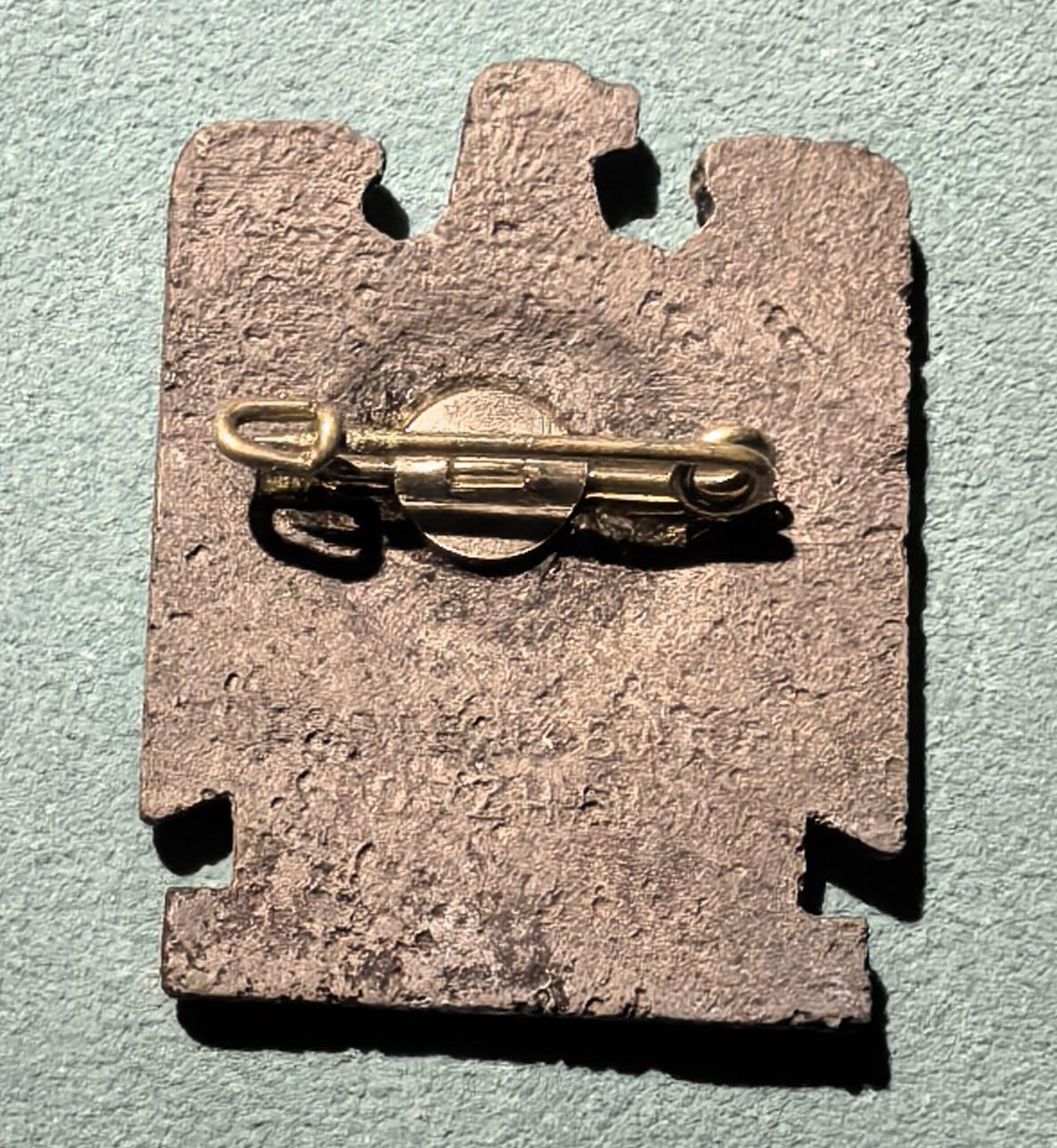 盛世勋华——号角文化勋章邮票专场拍卖第302期 德国（1939）美茵弗兰肯大区成立10周年纪念证章 极为少见 带厂标