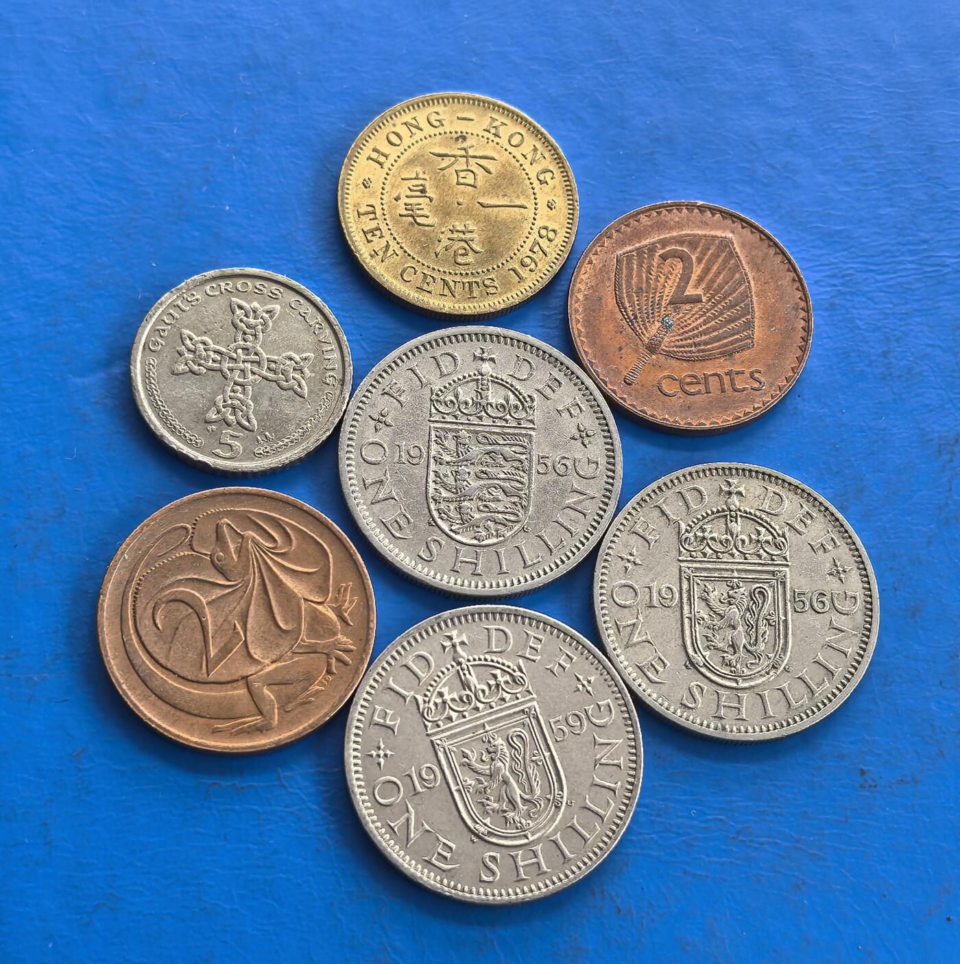 外国优质老铜币高银银币，周六九点倒数截拍，满百包邮，持续收拍 英国及英属岛国币