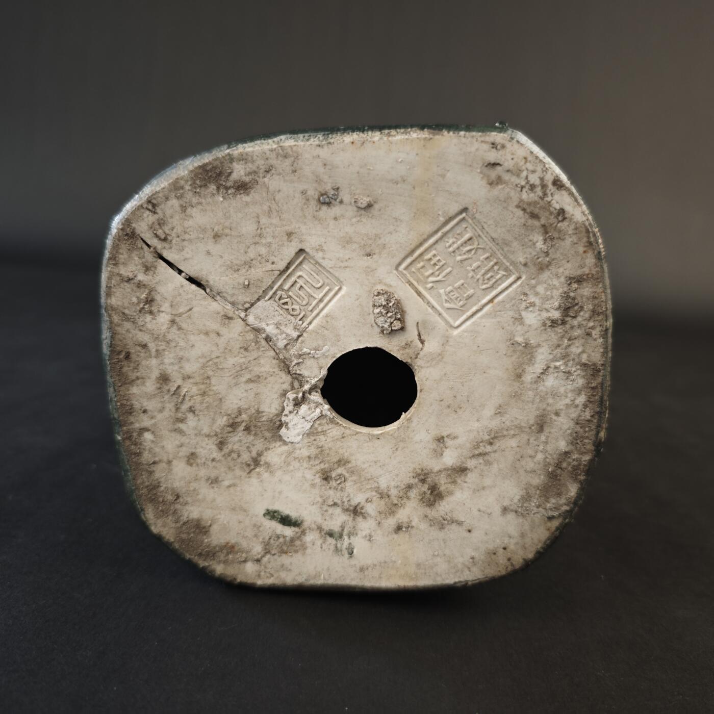 上海都达杂项专场九（全场包邮） 民国 福建会馆 粉彩清人造像1-28