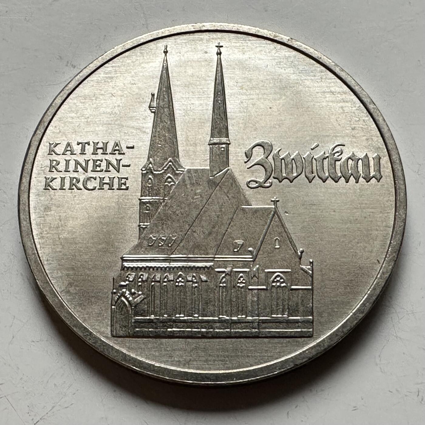 🌹外币初藏🌹🐯2026年第12场  每周二四六晚8️⃣点 接代拍 东德1989年五马克纪念币