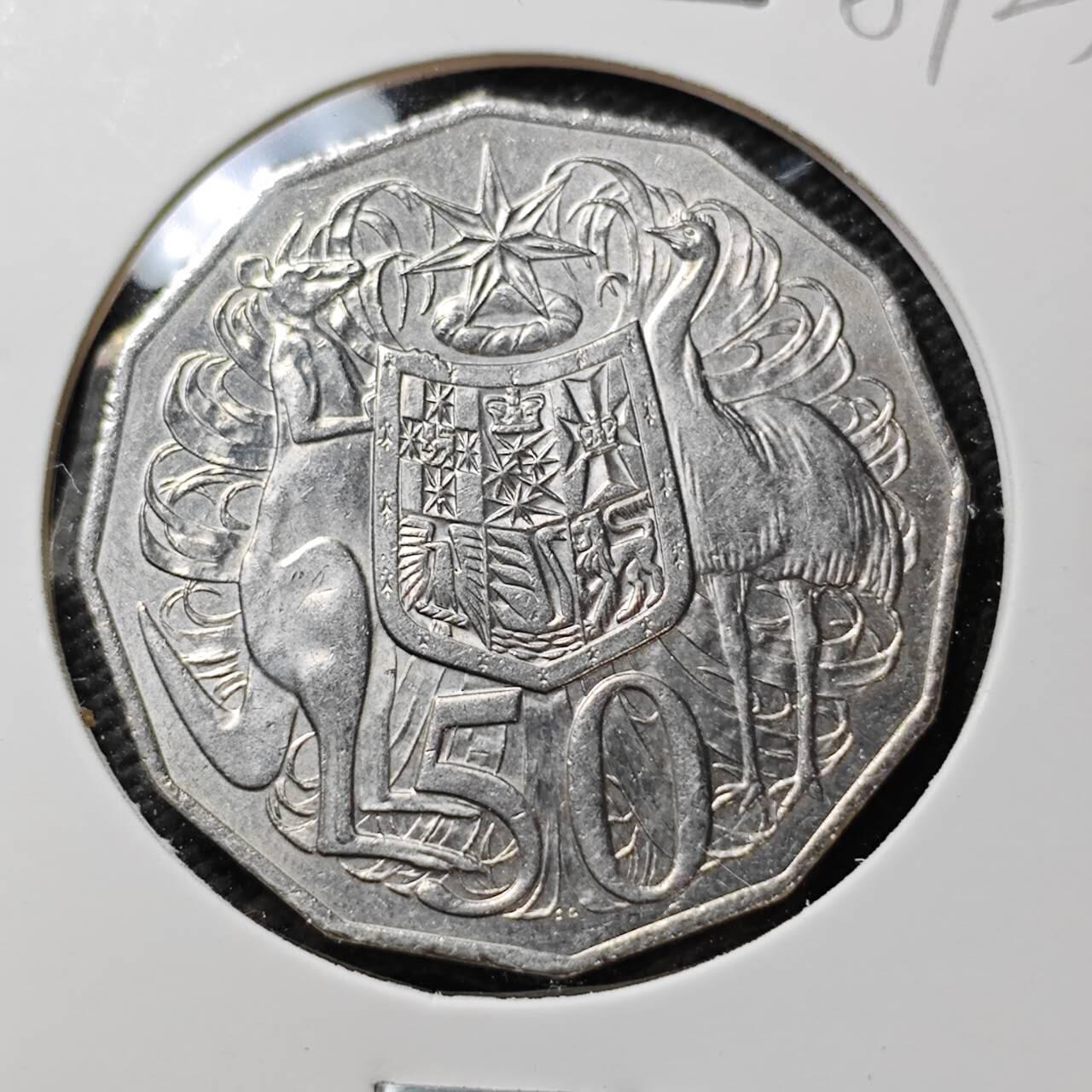 KK钱币收藏小铺  第389期  2月预留时间 周末发货  2016澳大利亚50分纪念币