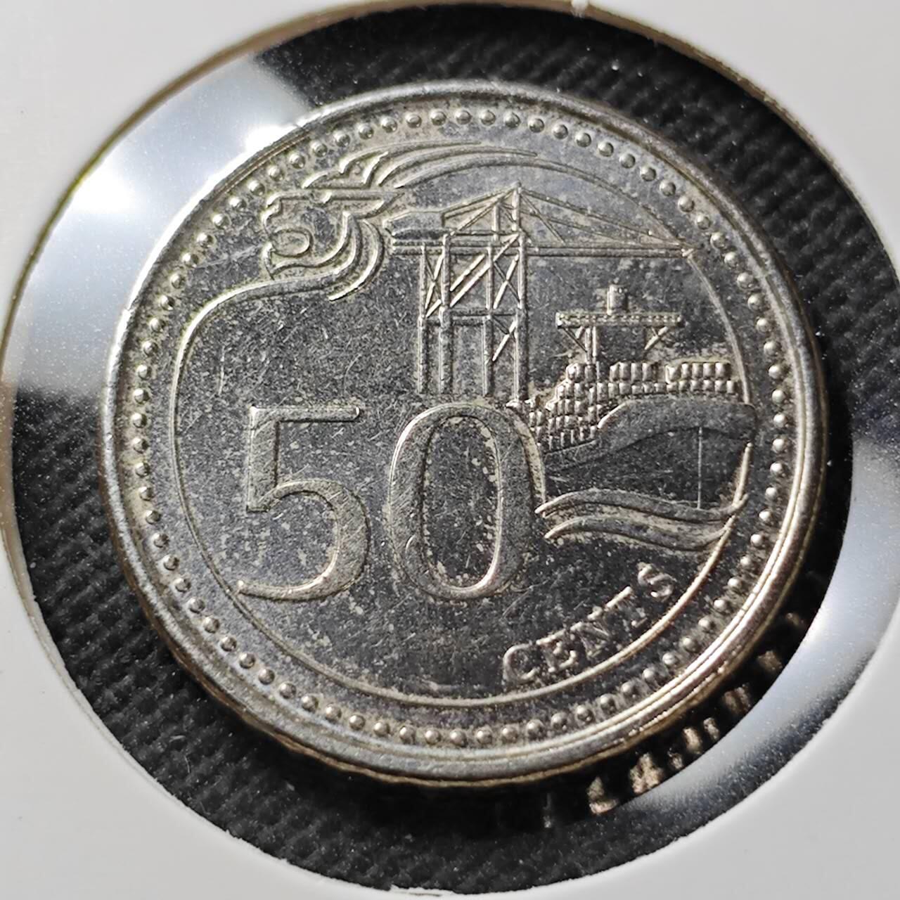 KK钱币收藏小铺  第389期  2月预留时间 周末发货  新加坡5分