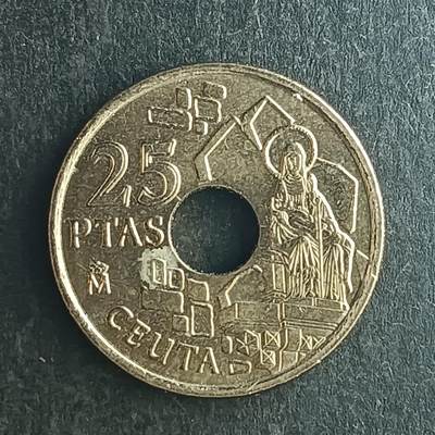 逸泉钱币2026第十五场世界钱币纪念币纸钞A883-1213A - 1176 西班牙25比赛塔加那利群岛