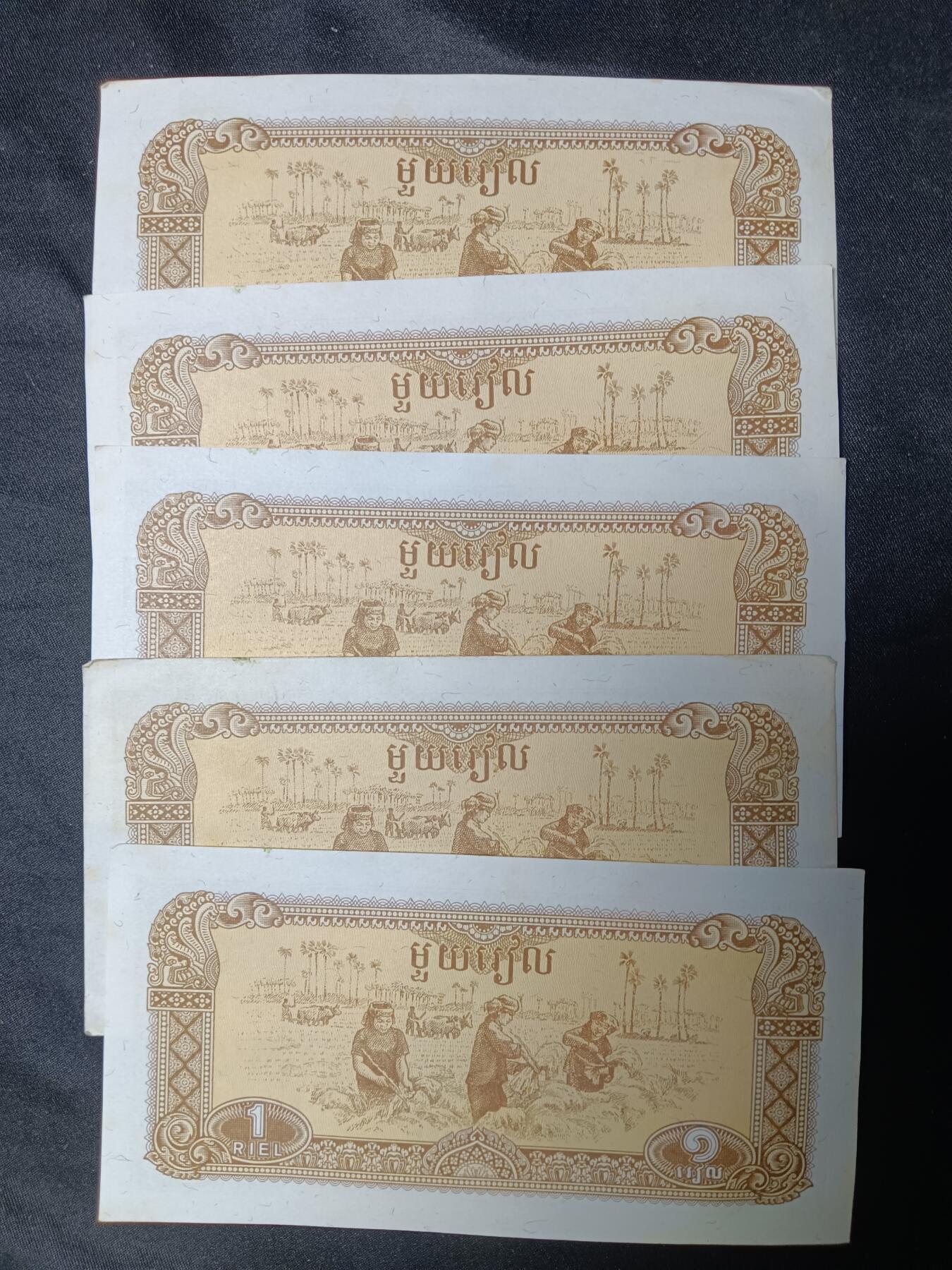 112期新疆红钱粟特钱币丝路钱币专场 回流纸币一组