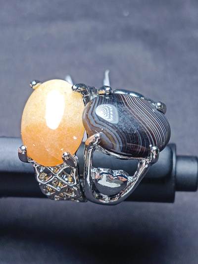 112期新疆红钱粟特钱币丝路钱币专场 - A3回流戒指