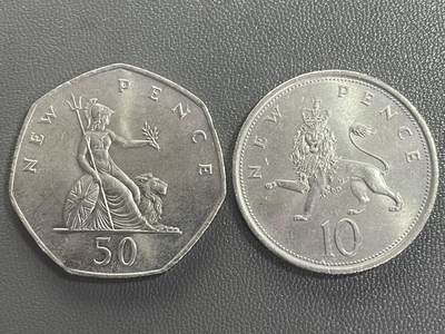 回流0201 - 英国新便士两枚