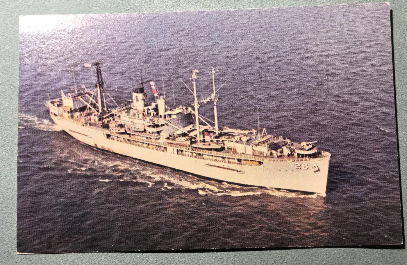 盛世勋华——号角文化勋章邮票专场拍卖第302期 美国冷战时期军舰专题明信片 美国海军“谢南多厄”号（AD-26）补给舰 