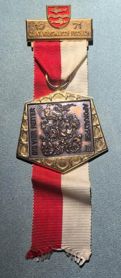 盛世勋华——号角文化勋章邮票专场拍卖第302期 - 德国（联邦）第19届费斯巴赫国际徒步节纪念证章