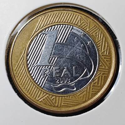 KK钱币收藏小铺  第389期  2月预留时间 周末发货 -  巴西1瑞尔