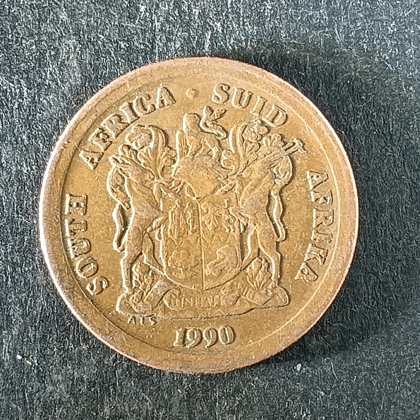 逸泉钱币2026第十五场世界钱币纪念币纸钞A883-1213A 1166 南非5分铜币