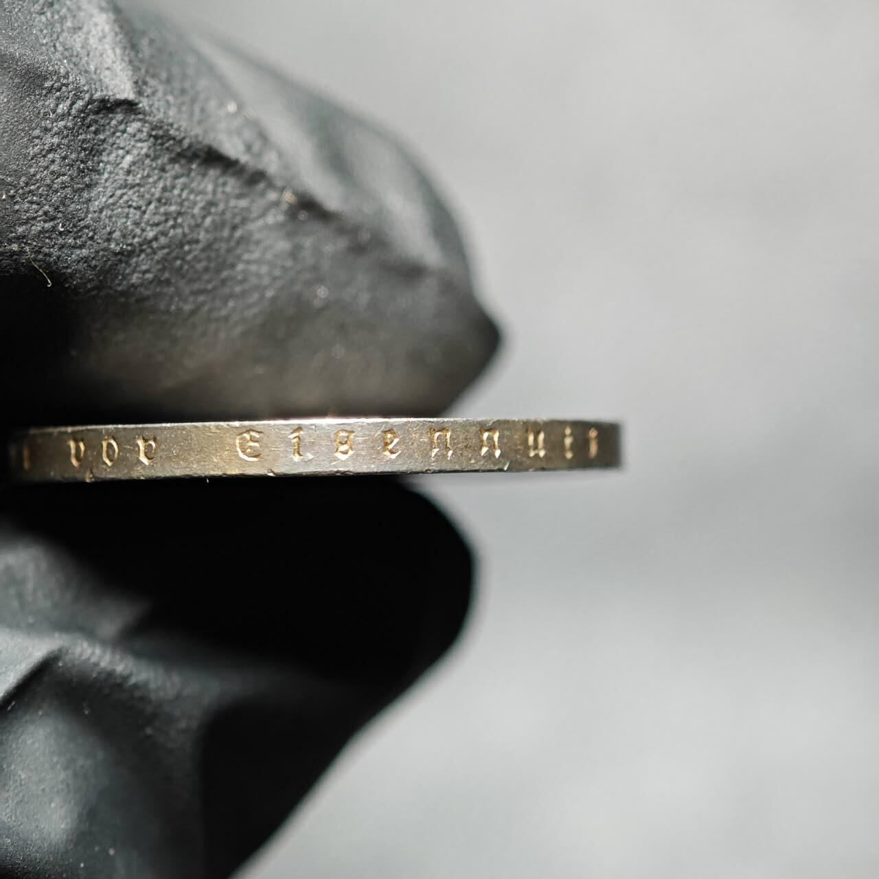 金瓯小拍第三期 古今币章 银价专场 德国兴登堡5马克银币1936年 重13.9克 底板带转光