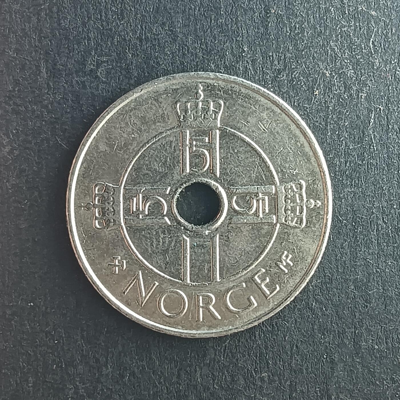 逸泉钱币2026第十五场世界钱币纪念币纸钞A883-1213A 1087 挪威1克郎