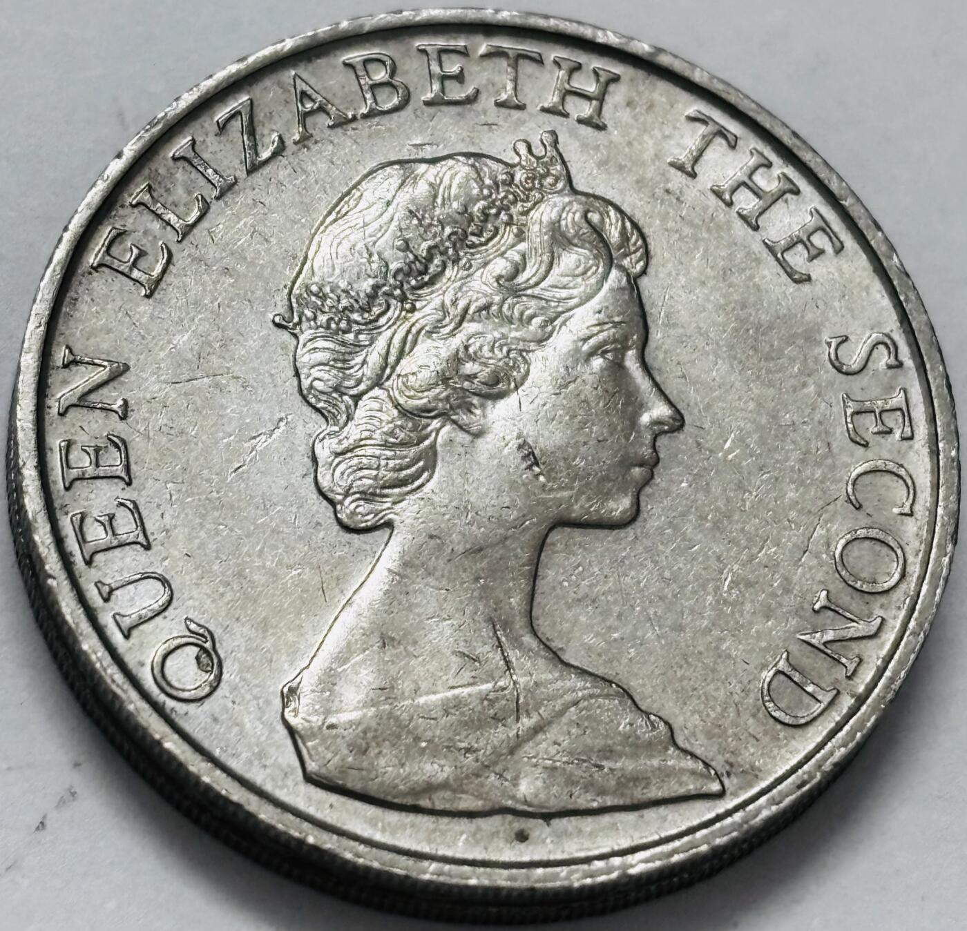 文馨钱币收藏 2026新年第五场（第 291 场）【长期接代拍品】 好品 1984 年英属香港大饼五元