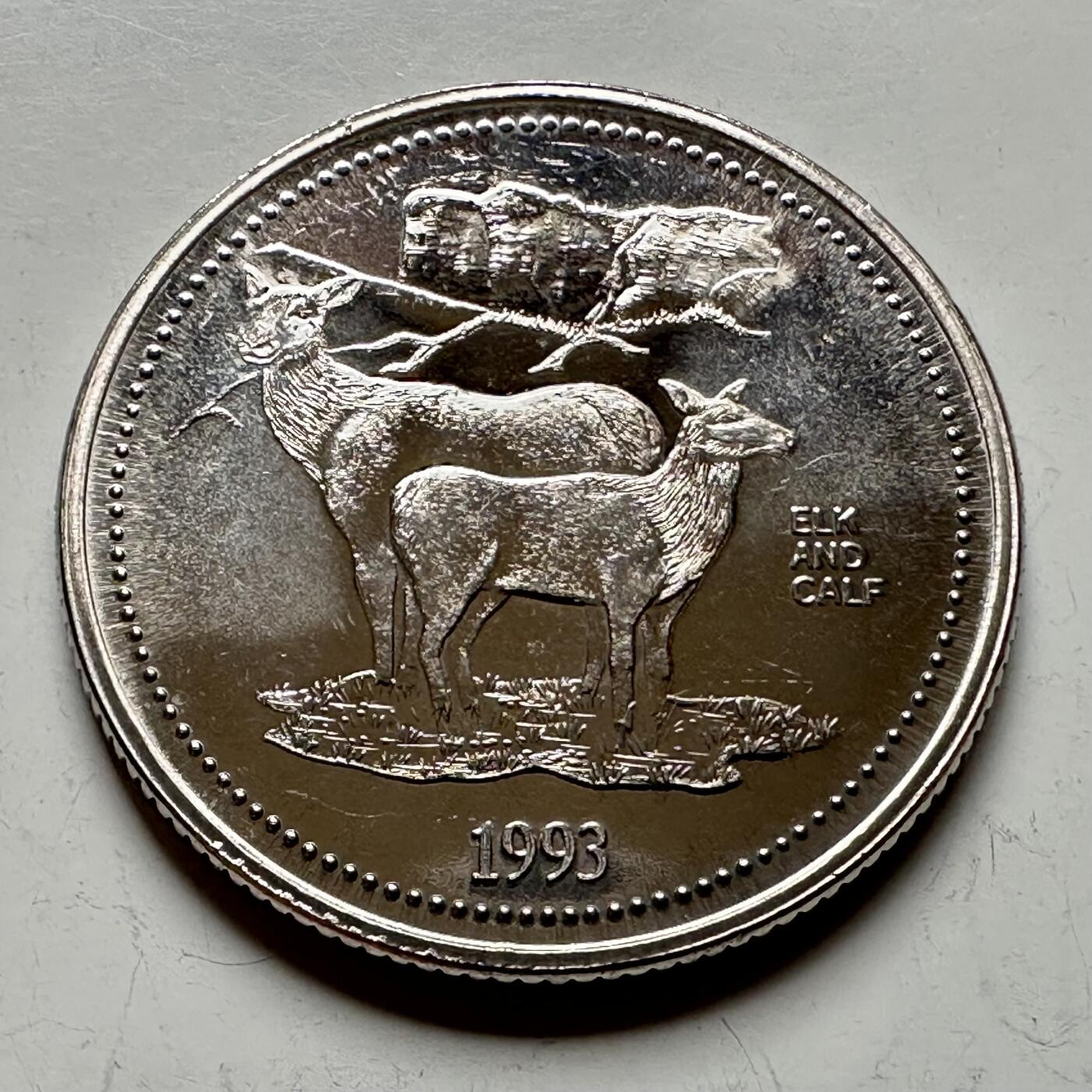 🌹外币初藏🌹🐯2026年第12场  每周二四六晚8️⃣点 接代拍 加拿大1993年¥1贸易代用币