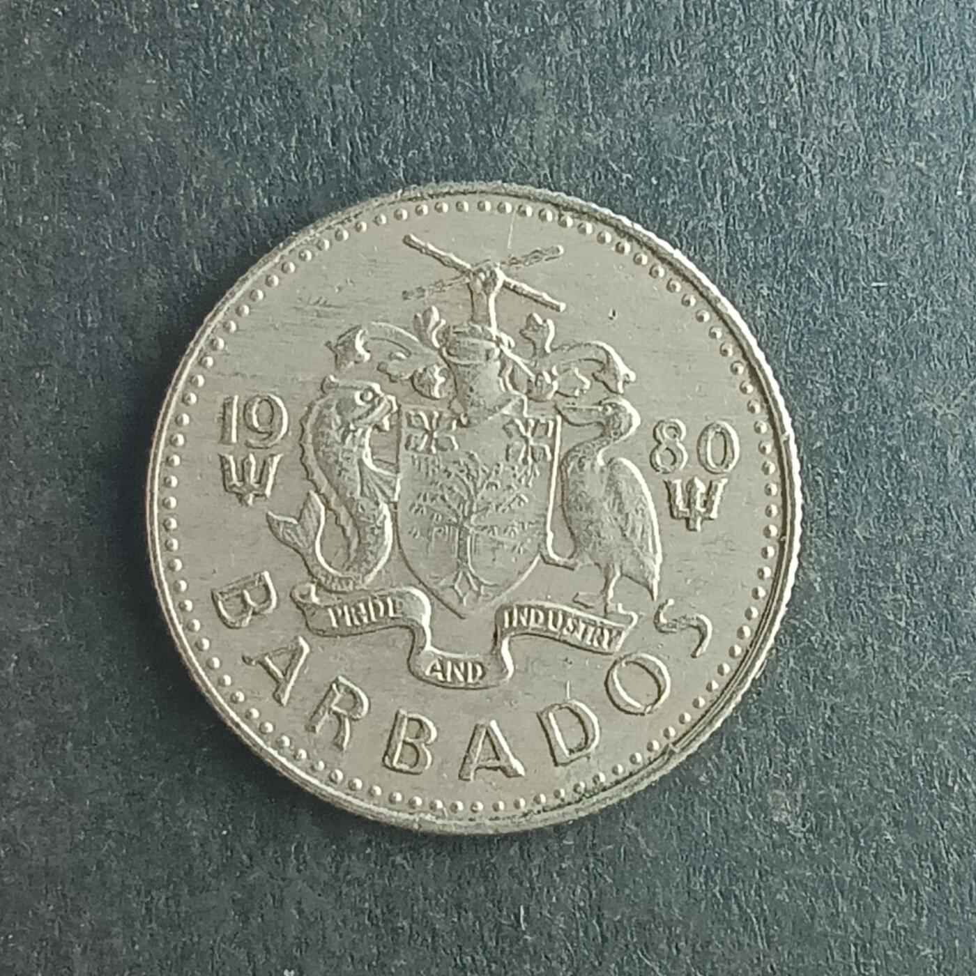 逸泉钱币2026第十五场世界钱币纪念币纸钞A883-1213A 1185 巴巴多斯10分硬币