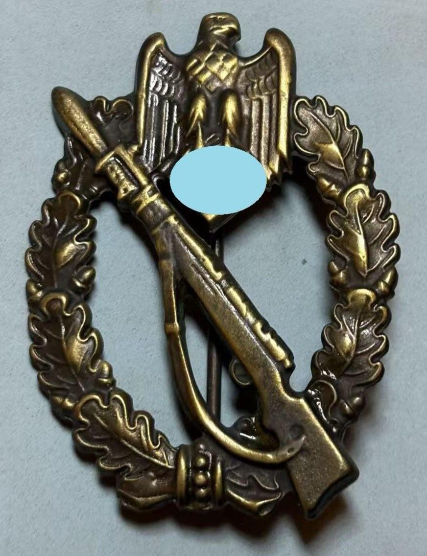 盛世勋华——号角文化勋章邮票专场拍卖第302期 德国（1939）铜级步兵突击章