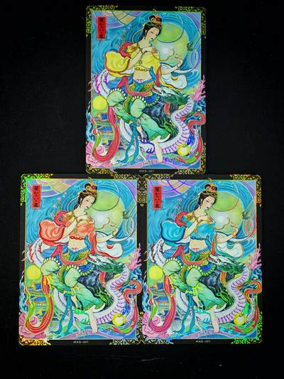 琦卡当当铺～第30期★★一大波美女正向你走来~支持寄存★★~【9点40结束】扫码加群抽[包邮券]~ - 奇点-花西拾-万圣公主-三渐变色-3张一套