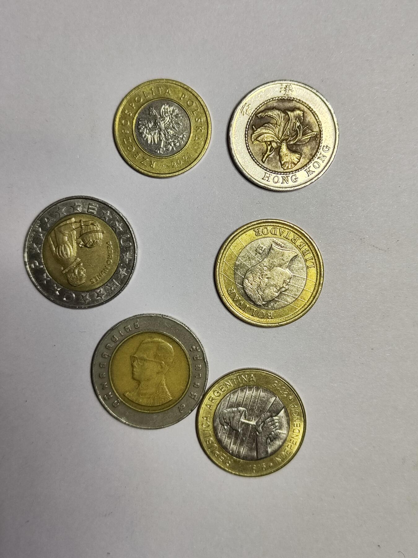 香港10圆双色币