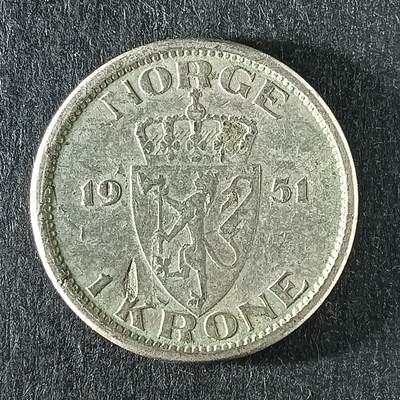 逸泉钱币2026第十五场世界钱币纪念币纸钞A883-1213A - 1069挪威1克郎