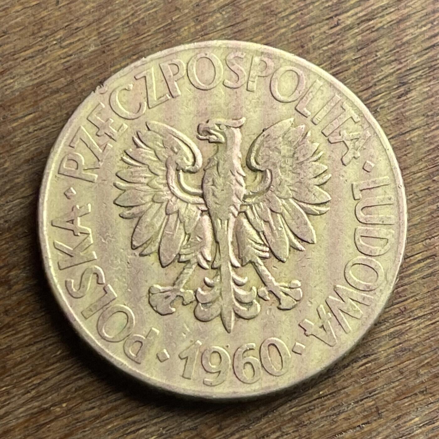 【本场4.12号发货】★第145加场★精品硬币 套币专场 不寄存，200包邮。不满200元，支付5元运费。《接受代拍 代送NGC评级》 78【无寄存】1960 大版 10兹罗提 柯斯丘什科将军 纪念币 镍币 