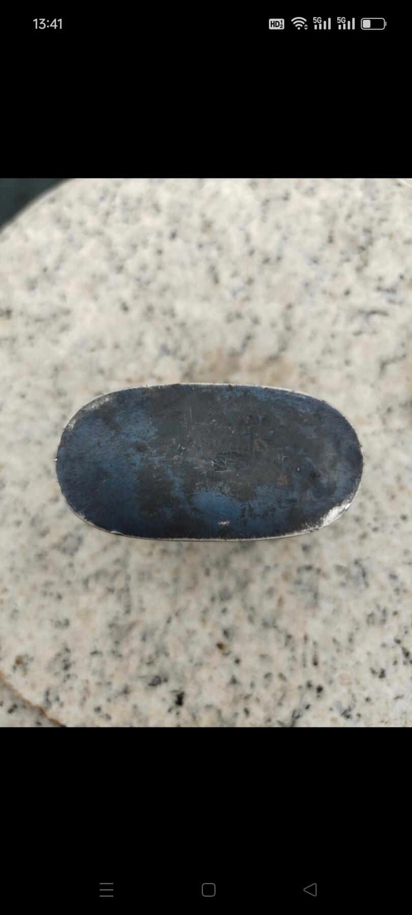 清代银烟膏盒，材质好，品相好，保老保真，懂的来