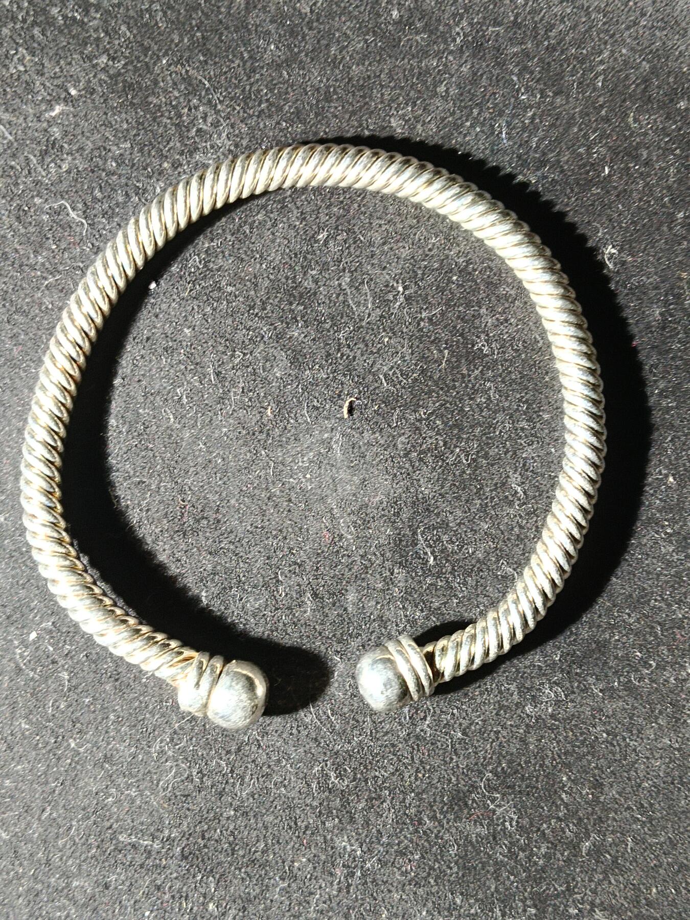 112期新疆红钱粟特钱币丝路钱币专场 回流手镯