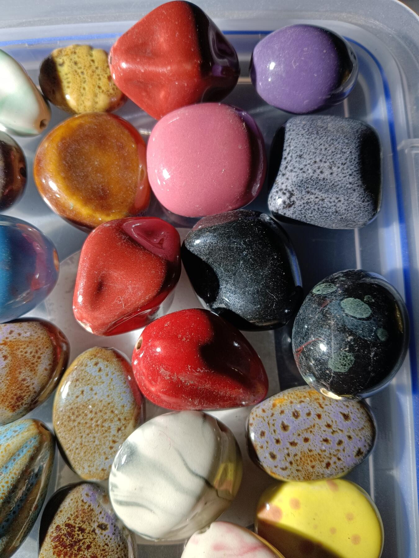 112期新疆红钱粟特钱币丝路钱币专场 回流瓷珠