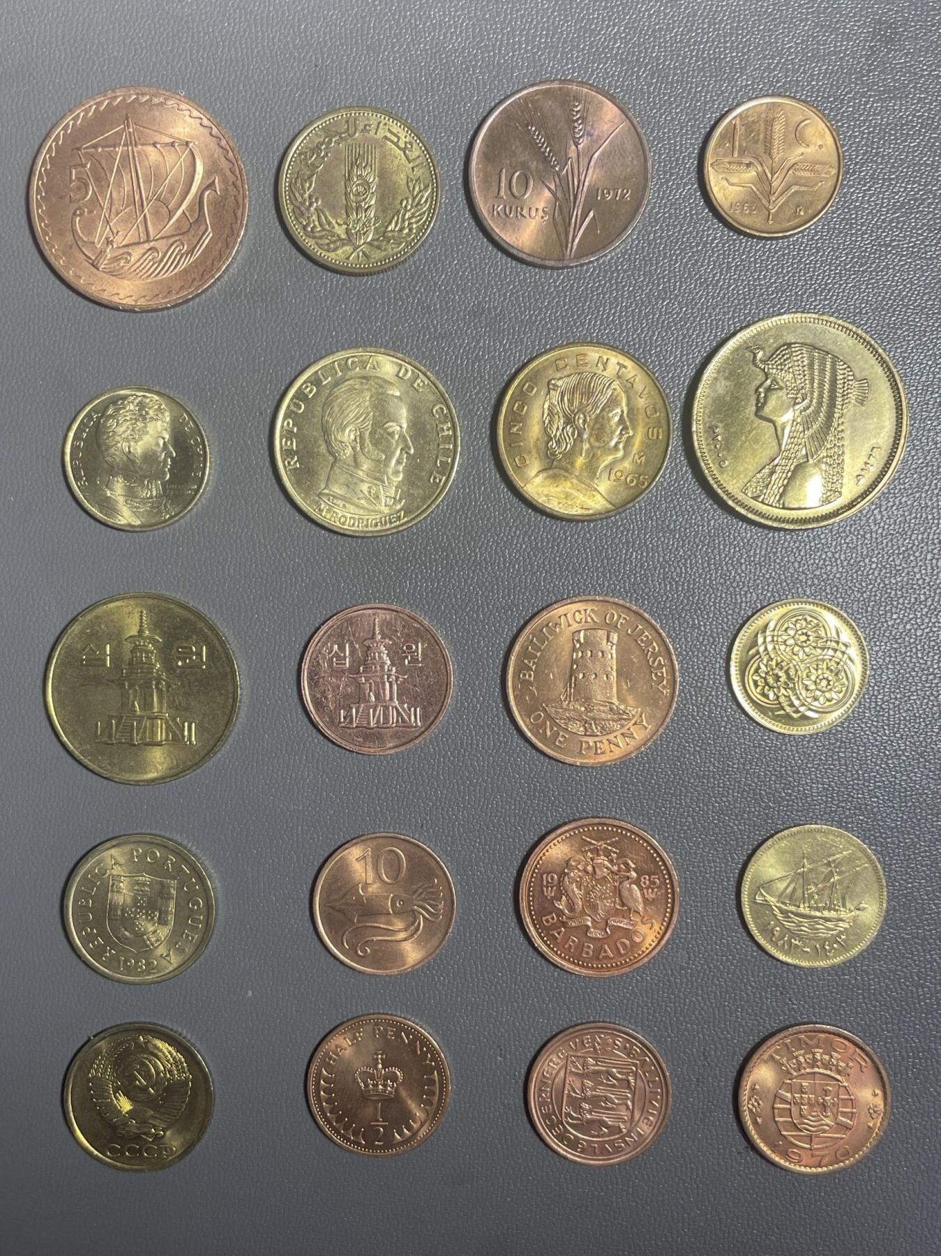 回流0125 全新铜币20枚