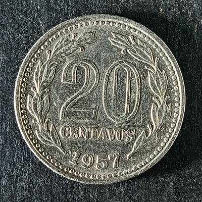 逸泉钱币2026第十五场世界钱币纪念币纸钞A883-1213A - 1148 阿根廷20分