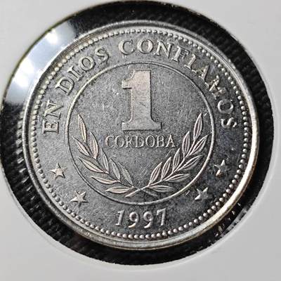 KK钱币收藏小铺  第390期  2月预留时间 周末发货 -  1997尼加拉瓜1科多巴