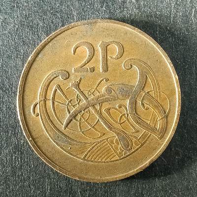 逸泉钱币2026第十五场世界钱币纪念币纸钞A883-1213A - 1090 爱尔兰2便士