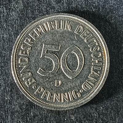 逸泉钱币2026第十五场世界钱币纪念币纸钞A883-1213A - 1175 联邦德国50芬尼