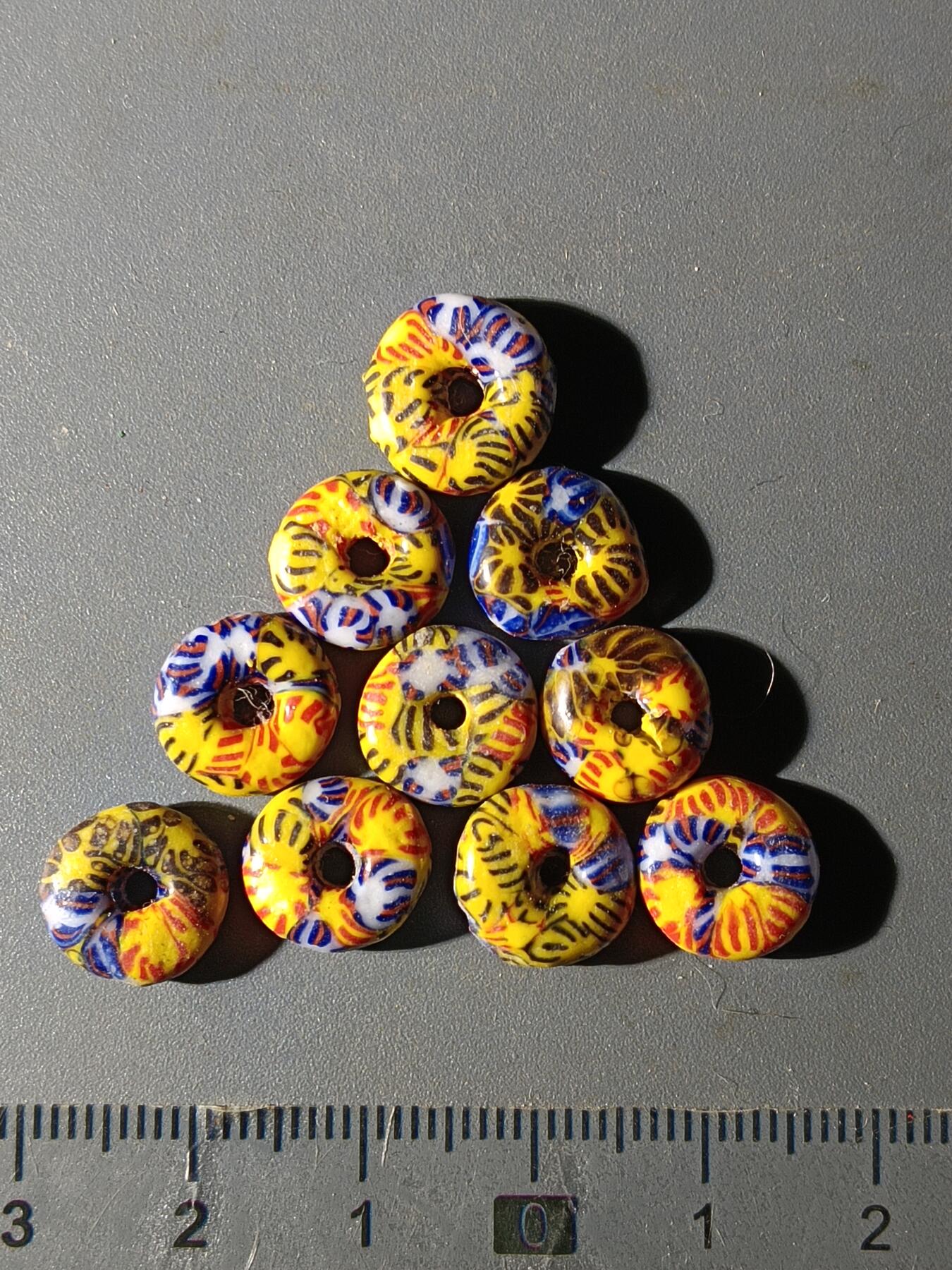 112期新疆红钱粟特钱币丝路钱币专场 巴基斯坦回流琉璃